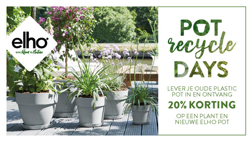 Respectvol sigaar tarief Ga met ons mee op onze recycle-reis - elho® - Give room to nature